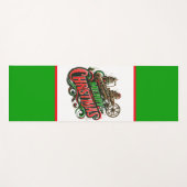 Tapis De Yoga Merry Christmas steampunk (Devant (Horizontal))