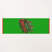 Tapis De Yoga Merry Christmas steampunk (Devant (Horizontal))