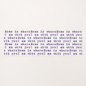 Tapis De Yoga Message d'amour (Dos (Horizontal))