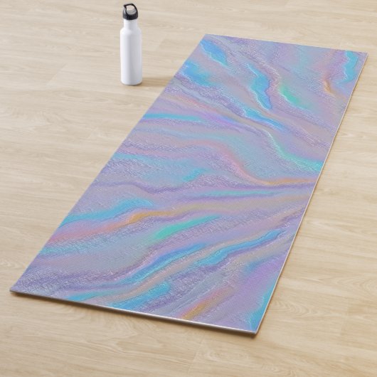 Tapis De Yoga Mezmerizing Iridescence Stone (En situation)