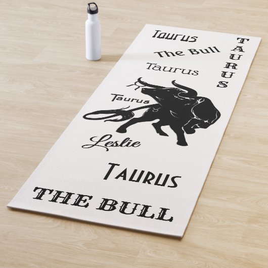Tapis De Yoga Mighty Taurus the Bull Zodiac Personal (En situation)