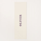 Tapis De Yoga Mignonne lapin pour enfants Yoga Mat (Dos)