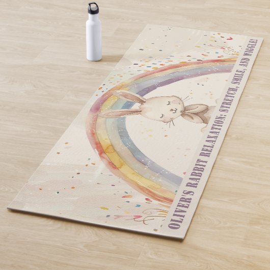 Tapis De Yoga Mignonne lapin pour enfants Yoga Mat (En situation)