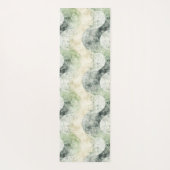 Tapis De Yoga Mindfulness en bambou vert (Dos)