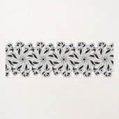 Tapis De Yoga Mindfulness Mandala Design (Devant (Horizontal))