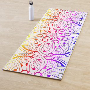 Tapis De Yoga Mindfulness Mandala Design Yoga Mat