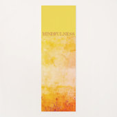 Tapis De Yoga Mindfult Golden Nature Terre (Devant)