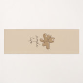 Tapis de Yoga Minimalisme Simple Vie (Devant (Horizontal))