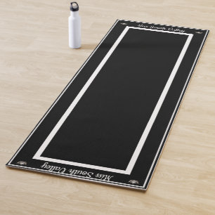 Tapis De Yoga Miss America style Pageant Crown Custom Yoga Mat