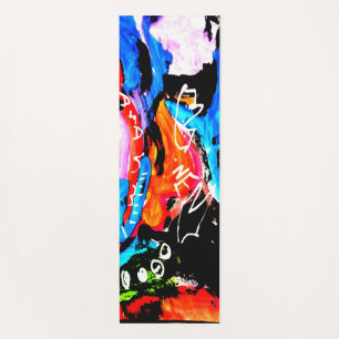Tapis De Yoga mixte arc-en-ciel