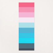 Tapis De Yoga Mode arc-en-ciel (Devant)
