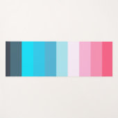 Tapis De Yoga Mode arc-en-ciel (Devant (Horizontal))