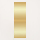 Tapis De Yoga Modèle doré branché doré Glamour moderne personnal (Devant)