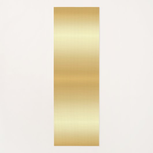 Tapis De Yoga Modèle doré branché doré Glamour moderne personnal (Devant)