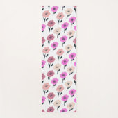 Tapis De Yoga Modèle floral dynamique (Devant)