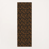 Tapis De Yoga Modern Brown Tortoise Shell Stylish (Devant)