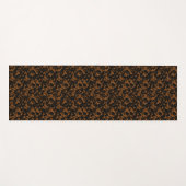 Tapis De Yoga Modern Brown Tortoise Shell Stylish (Devant (Horizontal))