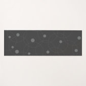 Tapis De Yoga Modern, simple, playful, fun pattern of circles (Devant (Horizontal))