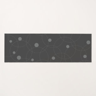Tapis De Yoga Modern, simple, playful, fun pattern of circles