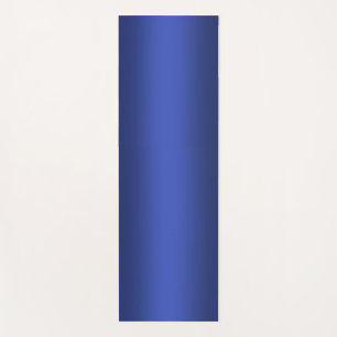 Tapis De Yoga Moderne dégradé bleu Galaxie aquarelle