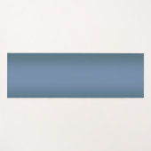 Tapis De Yoga Moderne dégradé bleu Galaxie aquarelle (Devant (Horizontal))