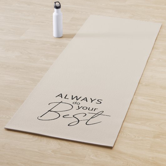 Tapis De Yoga Moderne et élégant (En situation)
