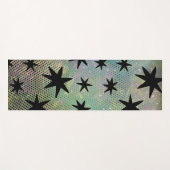 Tapis De Yoga Moderne Rétro Du Milieu Du Siècle (Devant (Horizontal))