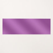 Tapis De Yoga Moderne Simple Solide dégradé violet motif vague (Devant (Horizontal))