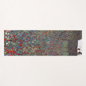 Tapis De Yoga Mohnfeld, Gustav Klimt (Devant (Horizontal))