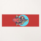 Tapis De Yoga Moine priant (Devant (Horizontal))