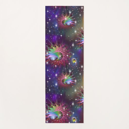 Tapis De Yoga Mon Glamour Funky Disco Motif (Devant)