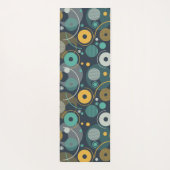 Tapis De Yoga monochrome géométrique (Dos)