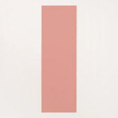 Tapis De Yoga Monogramme de léopard rose Poster de animal (Dos)