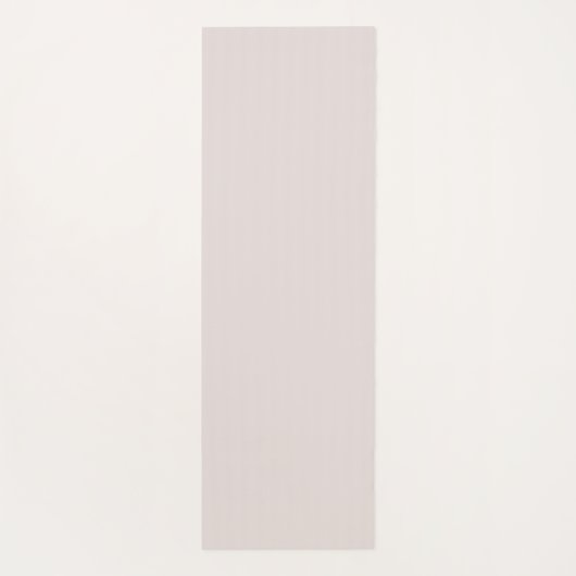 Tapis De Yoga Monogramme de script de main rose moderne (Dos)