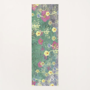 Tapis De Yoga Monogramme Fleur sauvage Yoga Mat