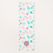 Tapis De Yoga Monogramme floral (Devant)