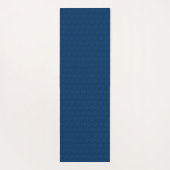 Tapis De Yoga Monogramme floral moderne (Dos)