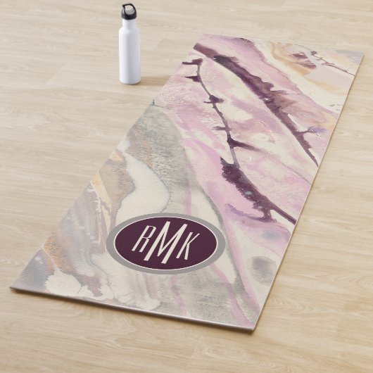 Tapis De Yoga Monogramme | I débordant (En situation)