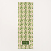 Tapis De Yoga Monogramme | Oasis intérieure | Motif Palm Tree (Devant)