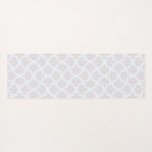 Tapis De Yoga Monogramme Pastel Arc-en-ciel Sundae Mandala Art D (Dos (Horizontal))