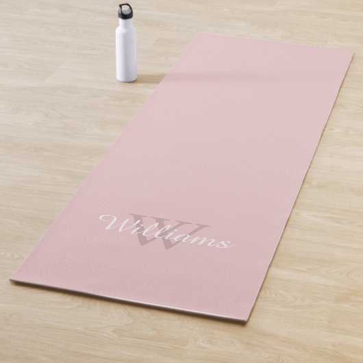 Tapis De Yoga Monogramme personnalisé (En situation)