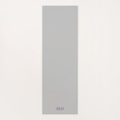 Tapis De Yoga Monogramme pourpre (Dos)