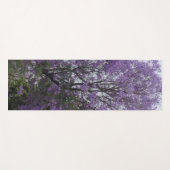 Tapis De Yoga Monogramme pourpre (Devant (Horizontal))