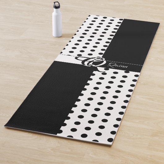 Tapis De Yoga Monogramme Q (En situation)