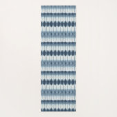 Tapis De Yoga Monogramme | Shibori Indigio Print (Dos)
