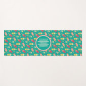 Tapis De Yoga Monogramme| Un peu de plaisir dans l'étape du sole (Devant (Horizontal))