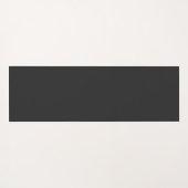 Tapis De Yoga Monographie d'emblème de compas noir et blanc (Dos (Horizontal))