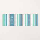 Tapis De Yoga Monographie personnalisée (Devant (Horizontal))