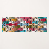 Tapis De Yoga Monster Panda (Devant (Horizontal))