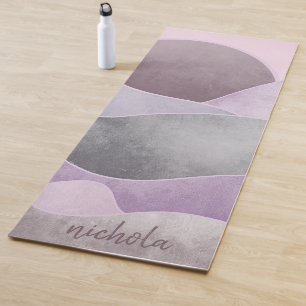Tapis De Yoga Montagnes Sun Abstraites personnalisées